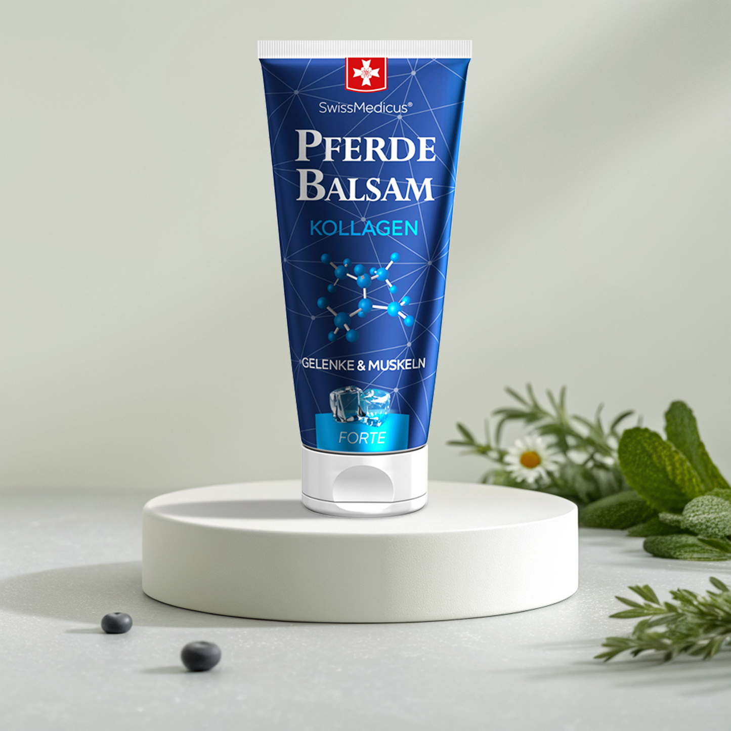 Pferdebalsam kühlend mit Meereskollagen – Forte