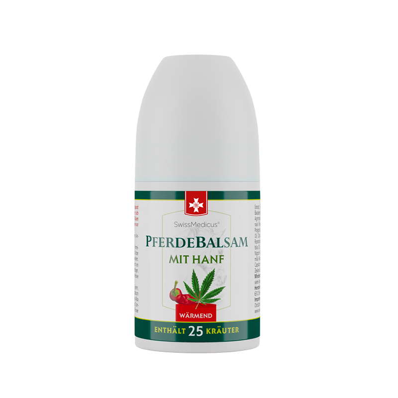 Pferdebalsam wärmend mit Hanf ROLL-ON