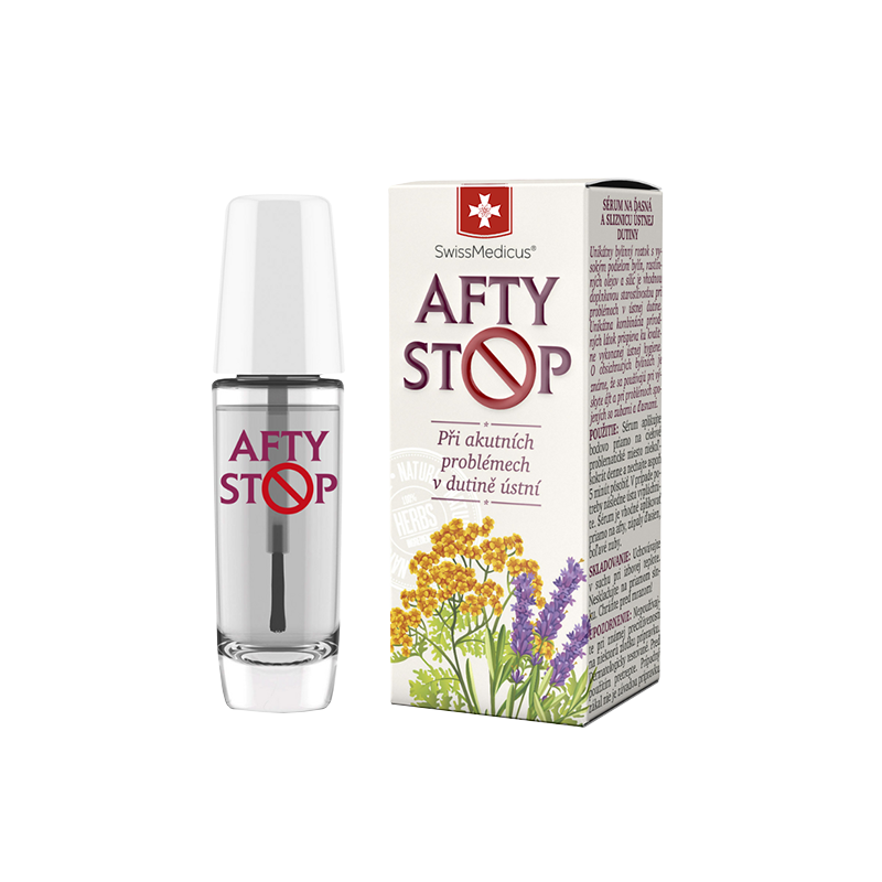 AftyStop Sérum na dásně a sliznici dutiny ústní