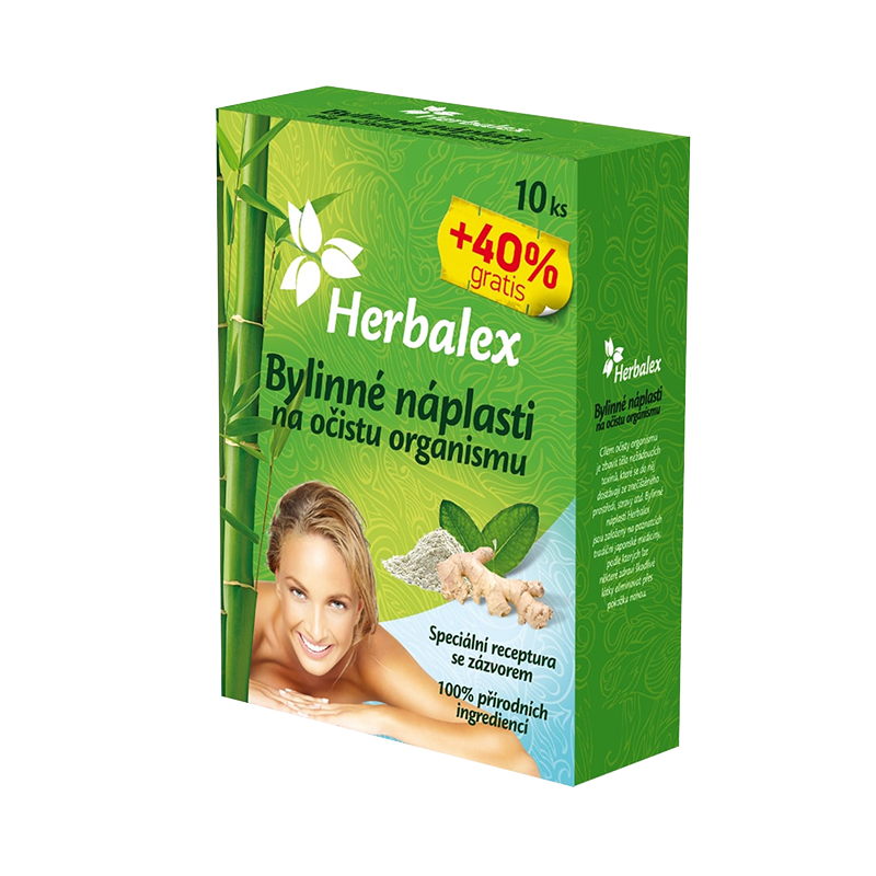 Bylinné náplasti na očistu organismu