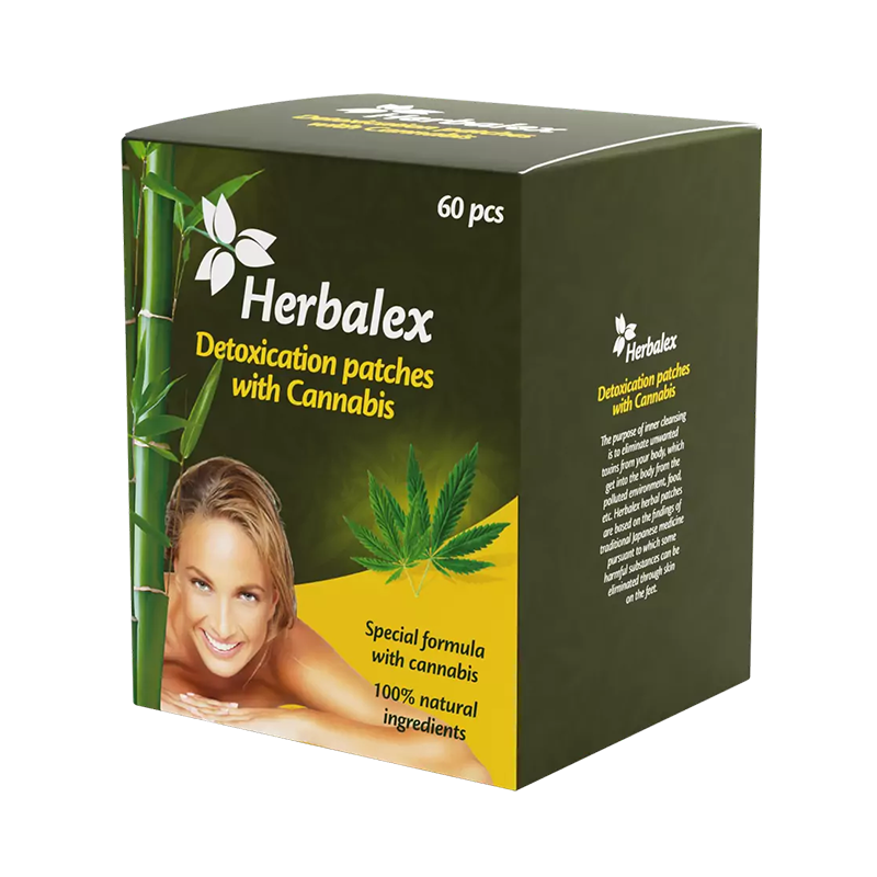 Detoxikační náplasti s konopím