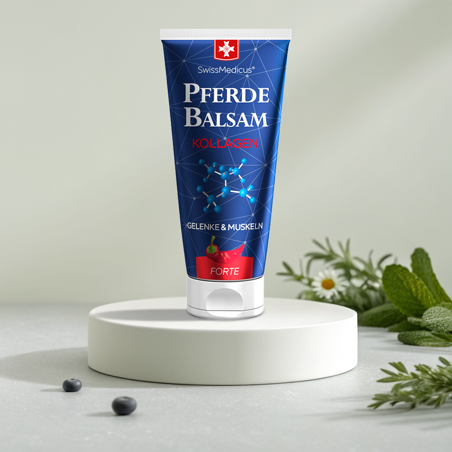 Pferdebalsam wärmend mit Meereskollagen – Forte