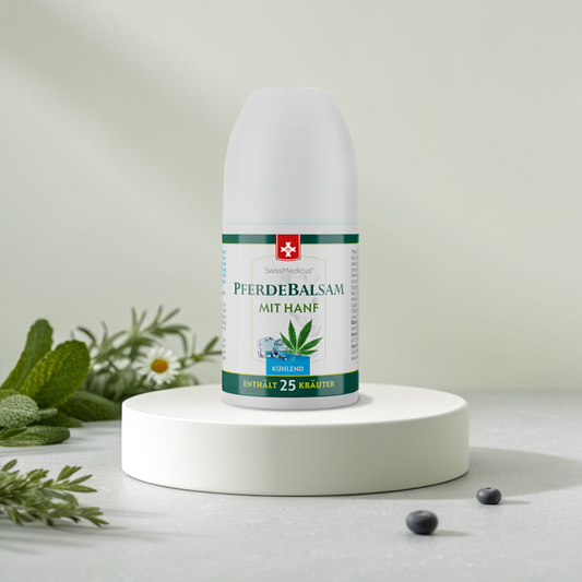 Pferdebalsam kühlend mit Hanf Roll-on 90 ml