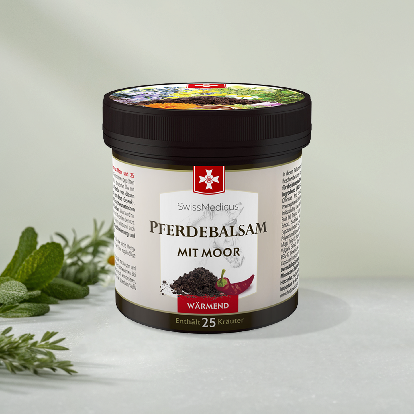 Pferdebalsam wärmend mit Torf