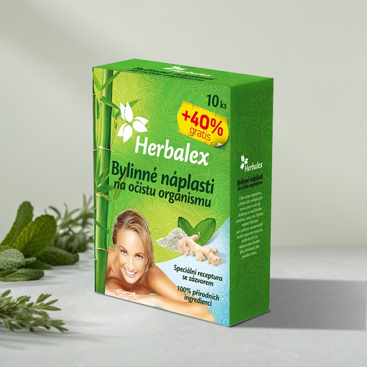 Bylinné náplasti na očistu organismu