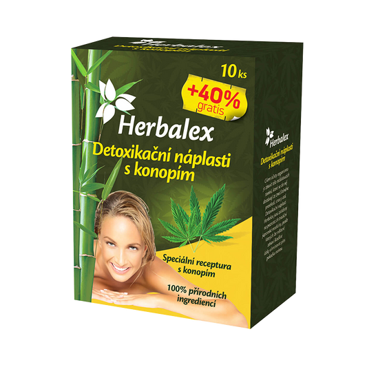 Detoxikační náplasti s konopím