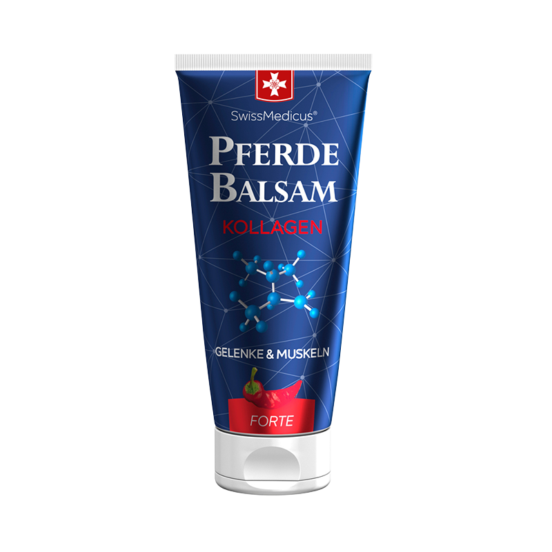 Pferdebalsam wärmend mit Meereskollagen – Forte