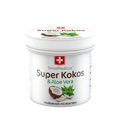Super Kokos mit Aloe Vera für das Gesicht