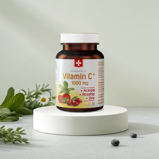 Vitamin C+ 1000 mg 60 Kapseln